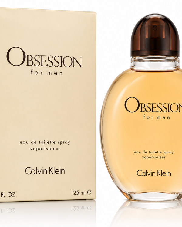 Calvin Klein Obsession Eau de Toilette Spray for Men 4.0 Oz