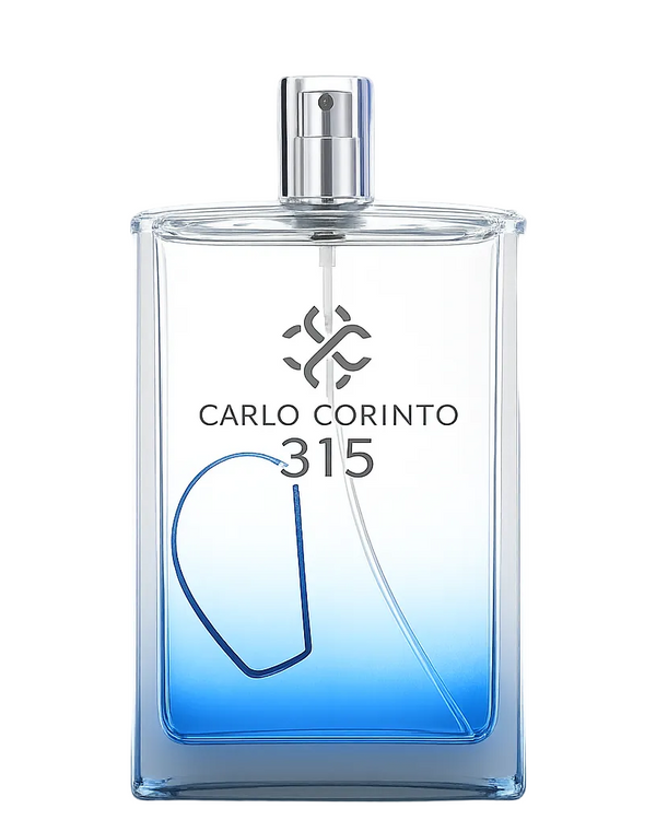 Carlo Corinto 315 Concentree EDT Spray for Men 3.3 Oz / 100ml – Woody Aromatic Fragrance