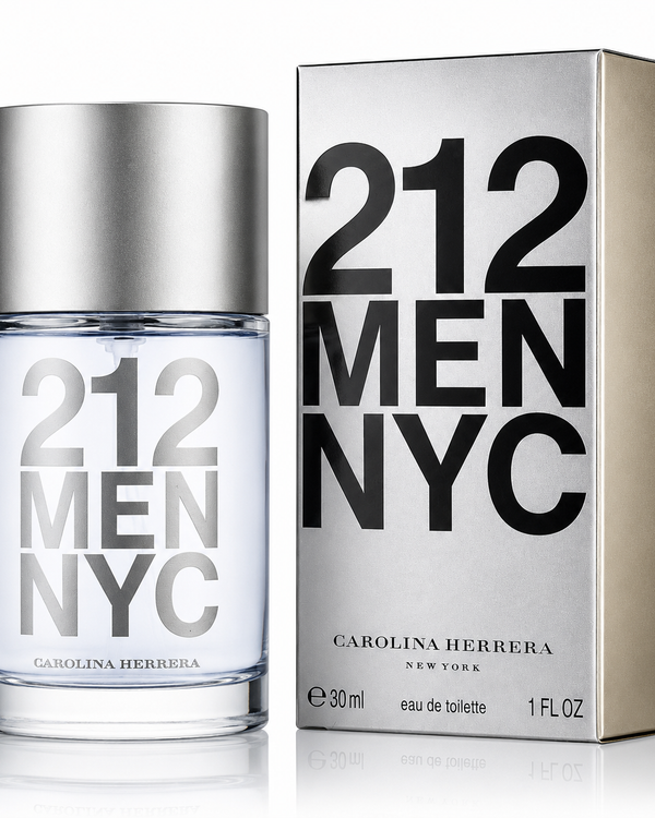 Carolina Herrera 212 Men NYC perfume bottle