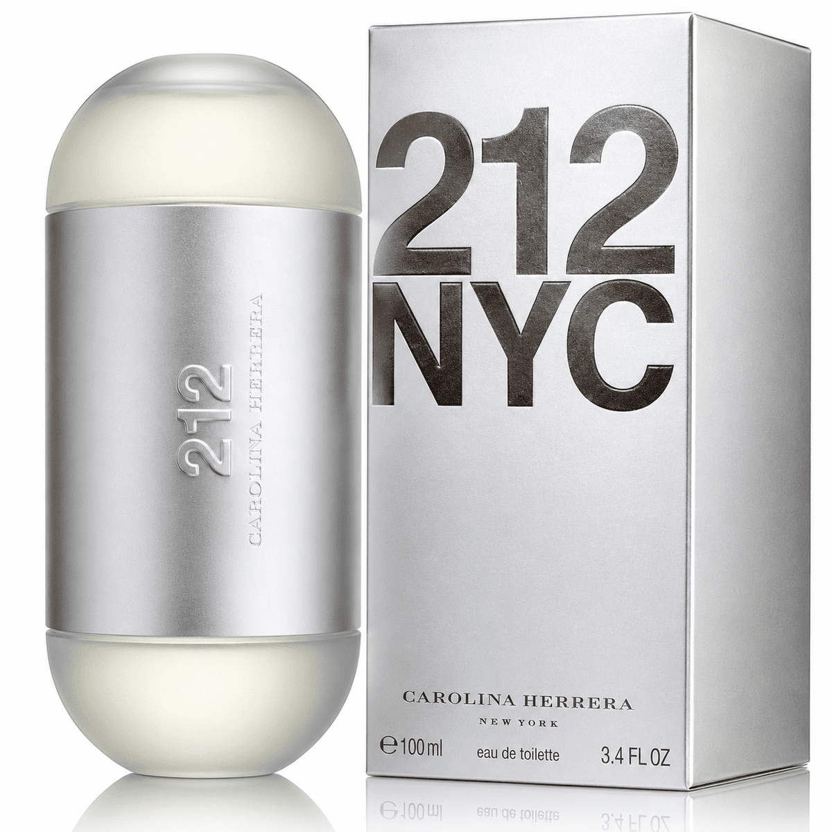 Carolina Herrera 212 NYC Eau de Toilette EDT for Women 3.4 Oz
