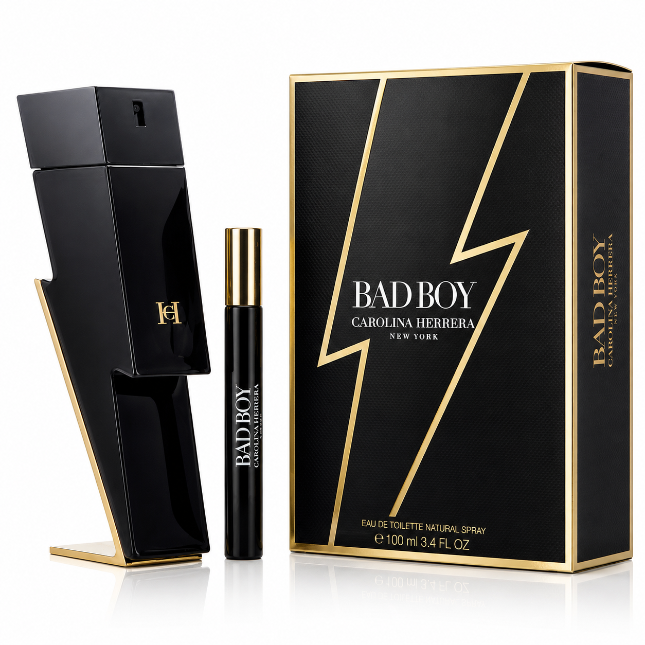 Carolina Herrera Bad Boy EDT Gift Set for Men 