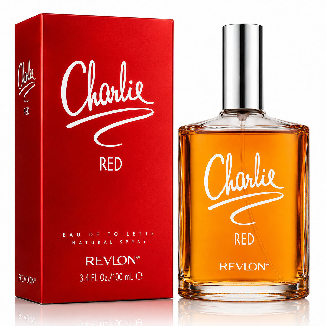 Charlie Red by Revlon EDT for Women 3.4 Oz