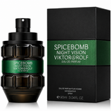 Viktor & Rolf Spicebomb Night Vision Eau de Parfum Spray for Men – Amber Fougère Fragrance