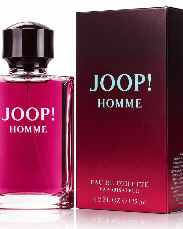 Joop! Homme Eau de Toilette Spray for Men 4.2 Oz / 125ml – Amber Fougère Fragrance