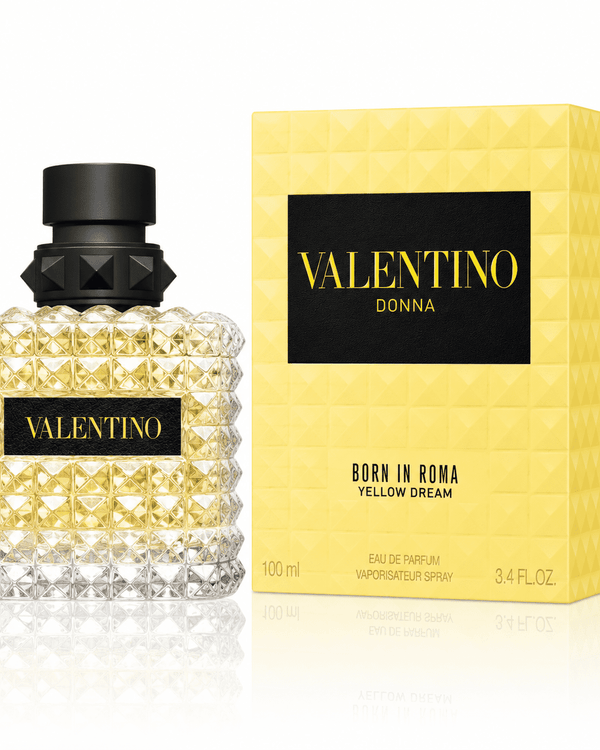 Valentino Born in Roma Yellow Dream EDP 3.4 Oz for Women – Floral Musky Luxury Perfume