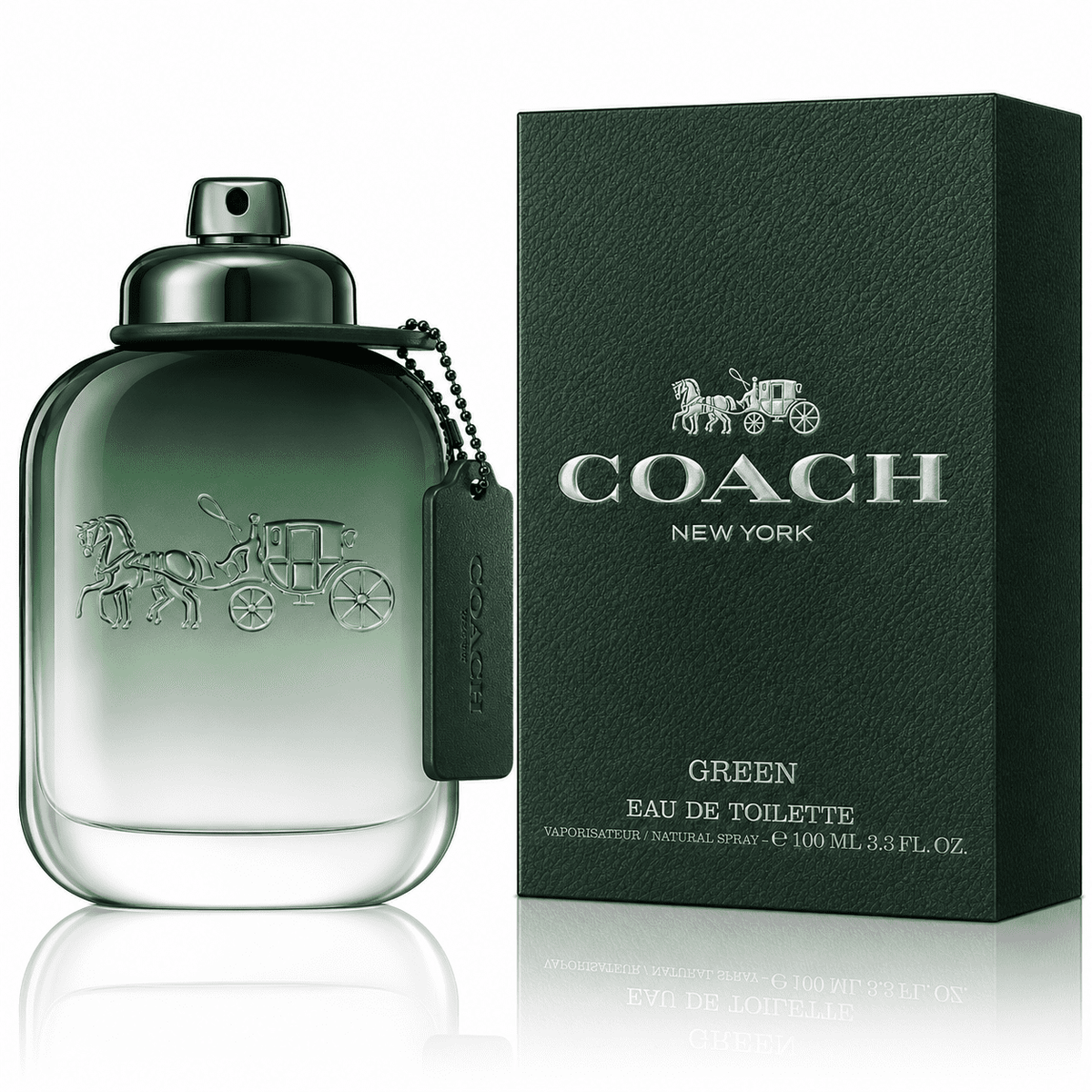 Coach Green EDT for Men 3.3 Oz