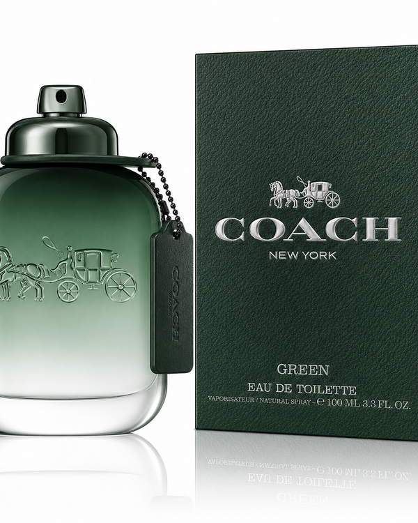 Coach Green EDT for Men 3.3 Oz