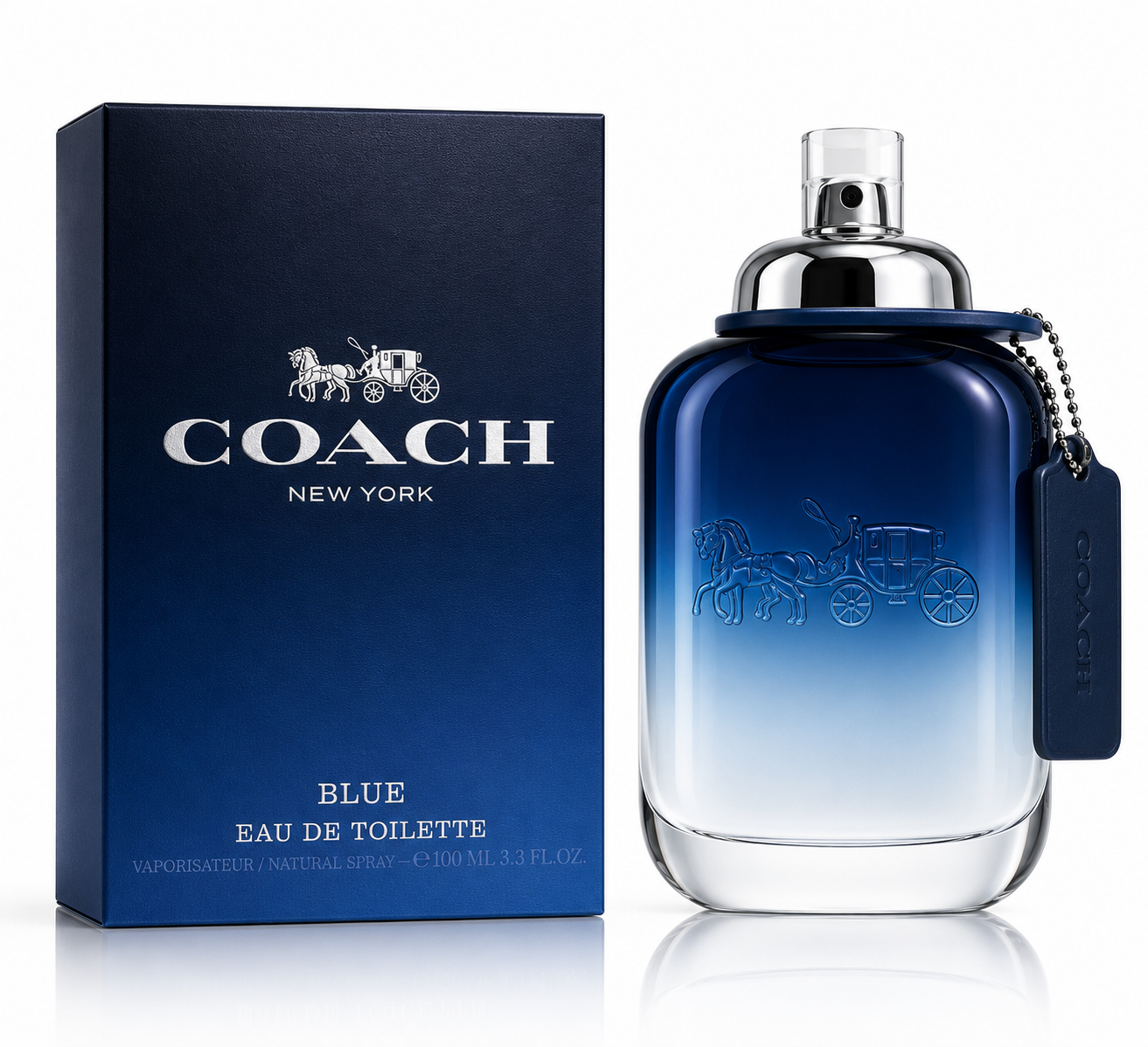 Coach New York Blue EDT 3.3oz