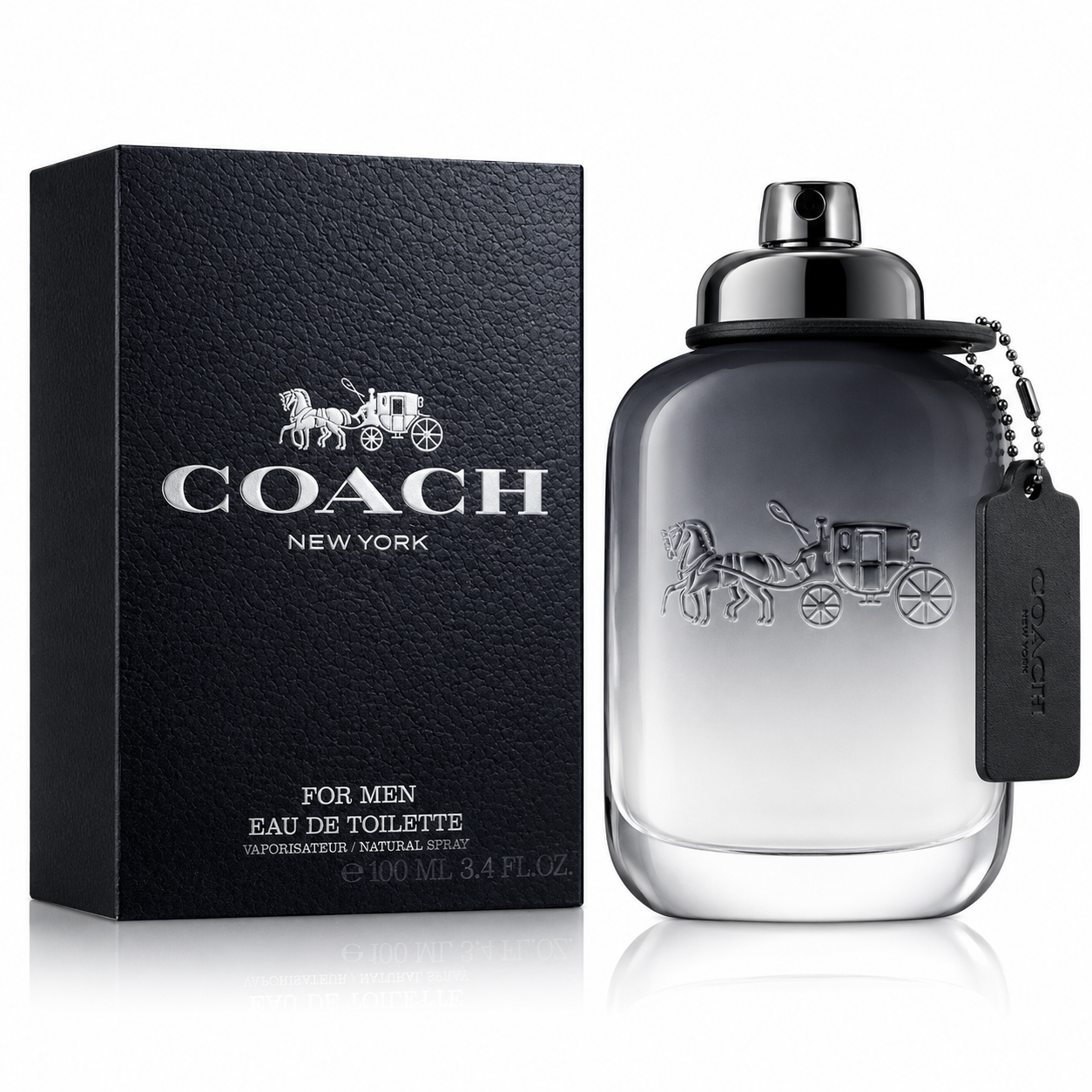 Coach New York Eau de Toilette for Men 3.4 oz
