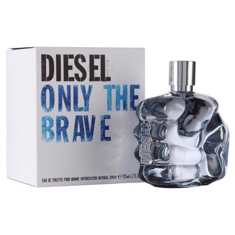 Diesel Only The Brave Street Eau de Toilette EDT Spray 4.2 oz 125 ml for Men | Fresh Spicy Woody Fragrance