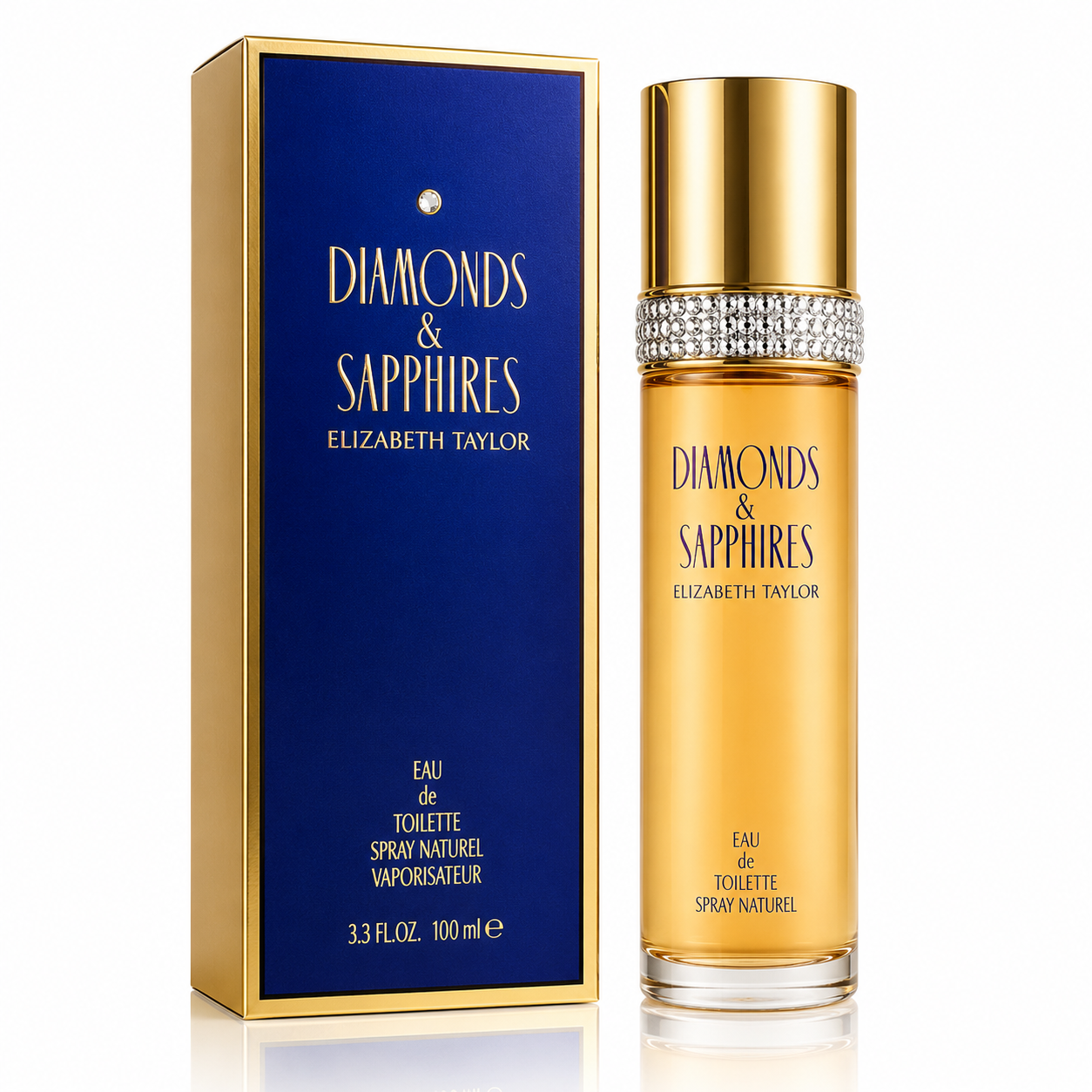Elizabeth Taylor Diamonds & Sapphires EDT for Women 3.3 Oz