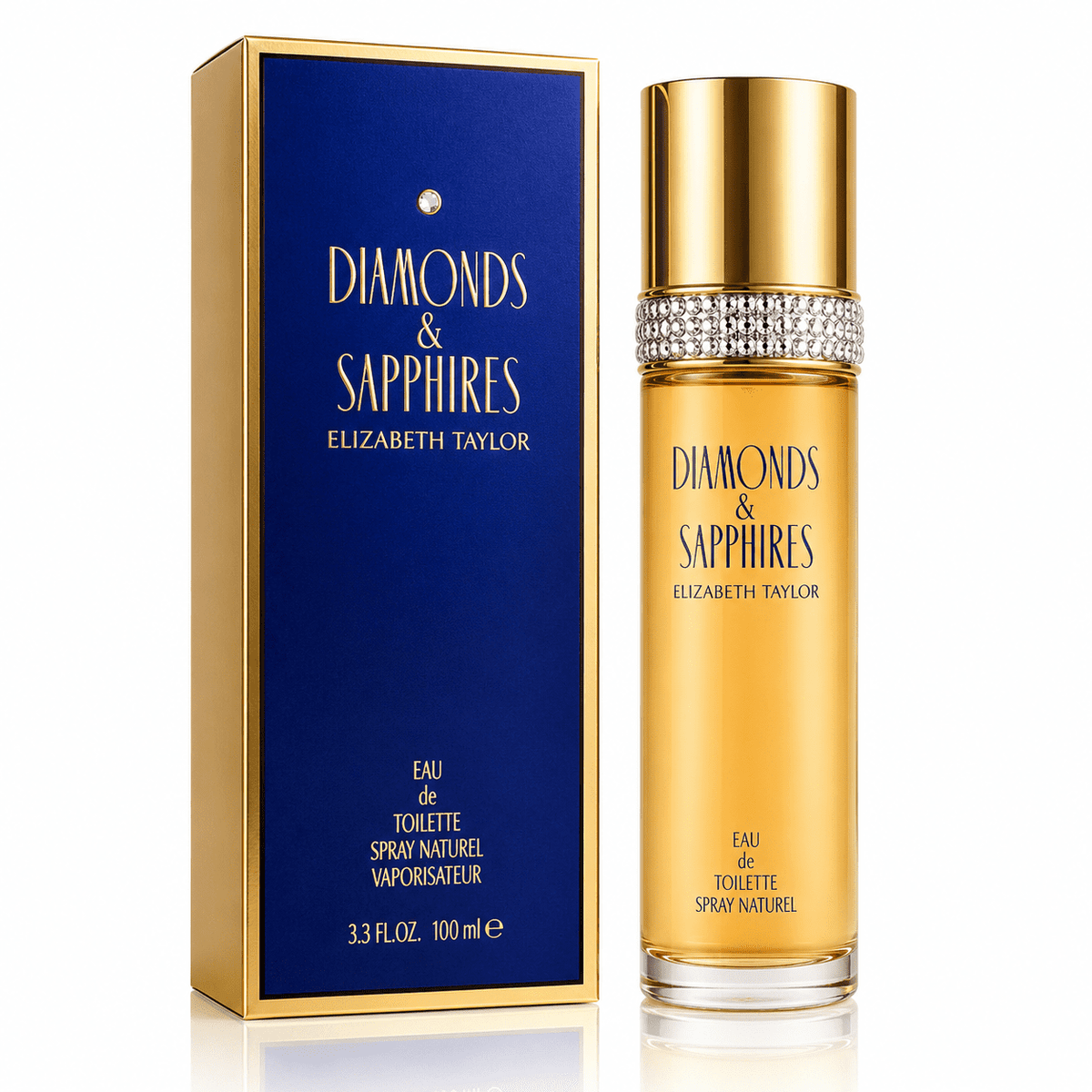 Elizabeth Taylor Diamonds & Sapphires EDT for Women 3.3 Oz