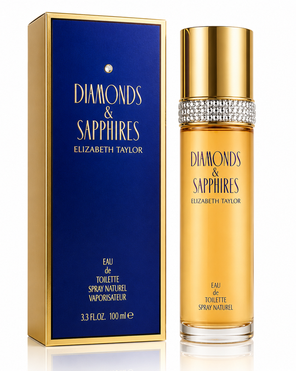 Elizabeth Taylor Diamonds & Sapphires EDT for Women 3.3 Oz
