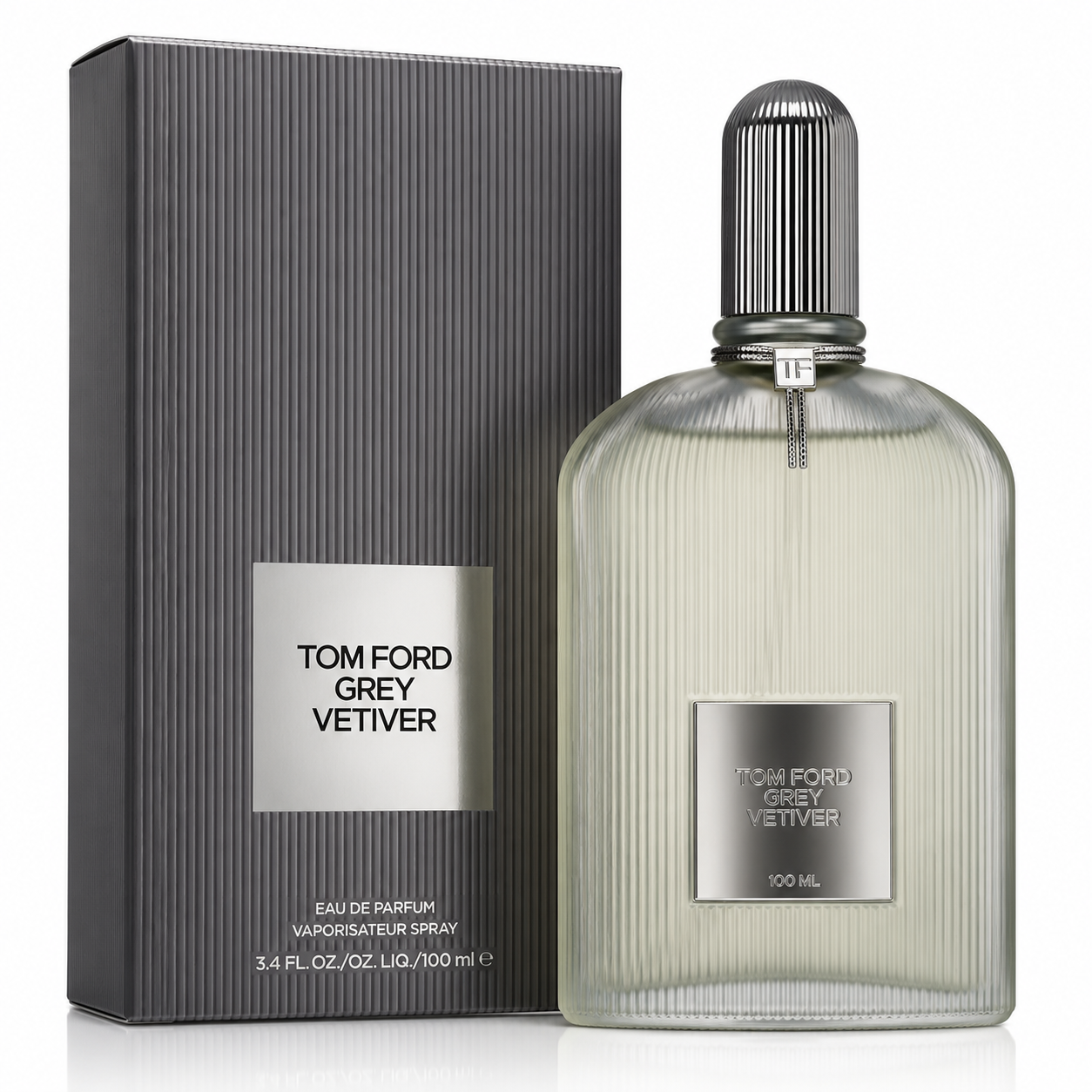 Grey Vetiver by Tom Ford Eau de Parfum Spray for Men 3.4 Oz 