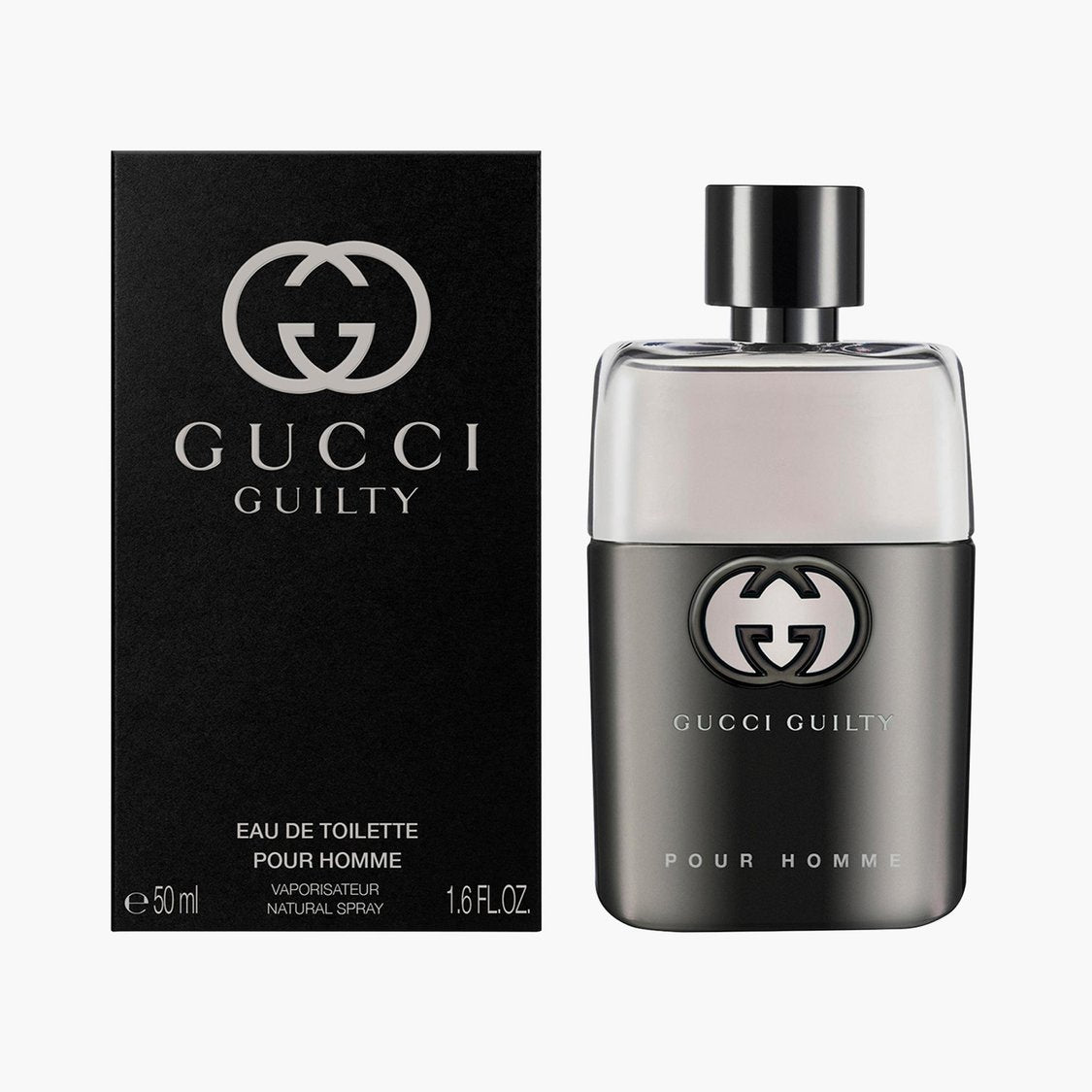 Gucci Guilty Eau de Toilette EDT Spray 1.6 oz 50 ml for Men | Fresh Spicy Woody Fragrance