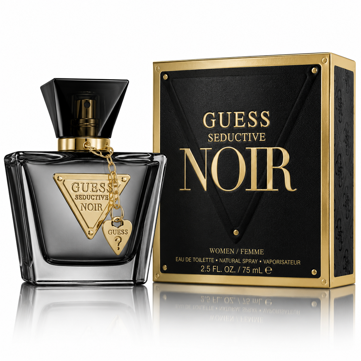 Guess Seductive Noir  EDT Spray 2.5 oz for Women