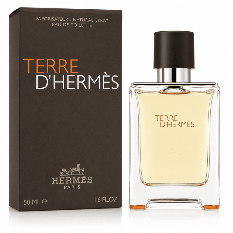 Hermès Terre d'Hermès Eau de Toilette for Men 1.6 Oz 