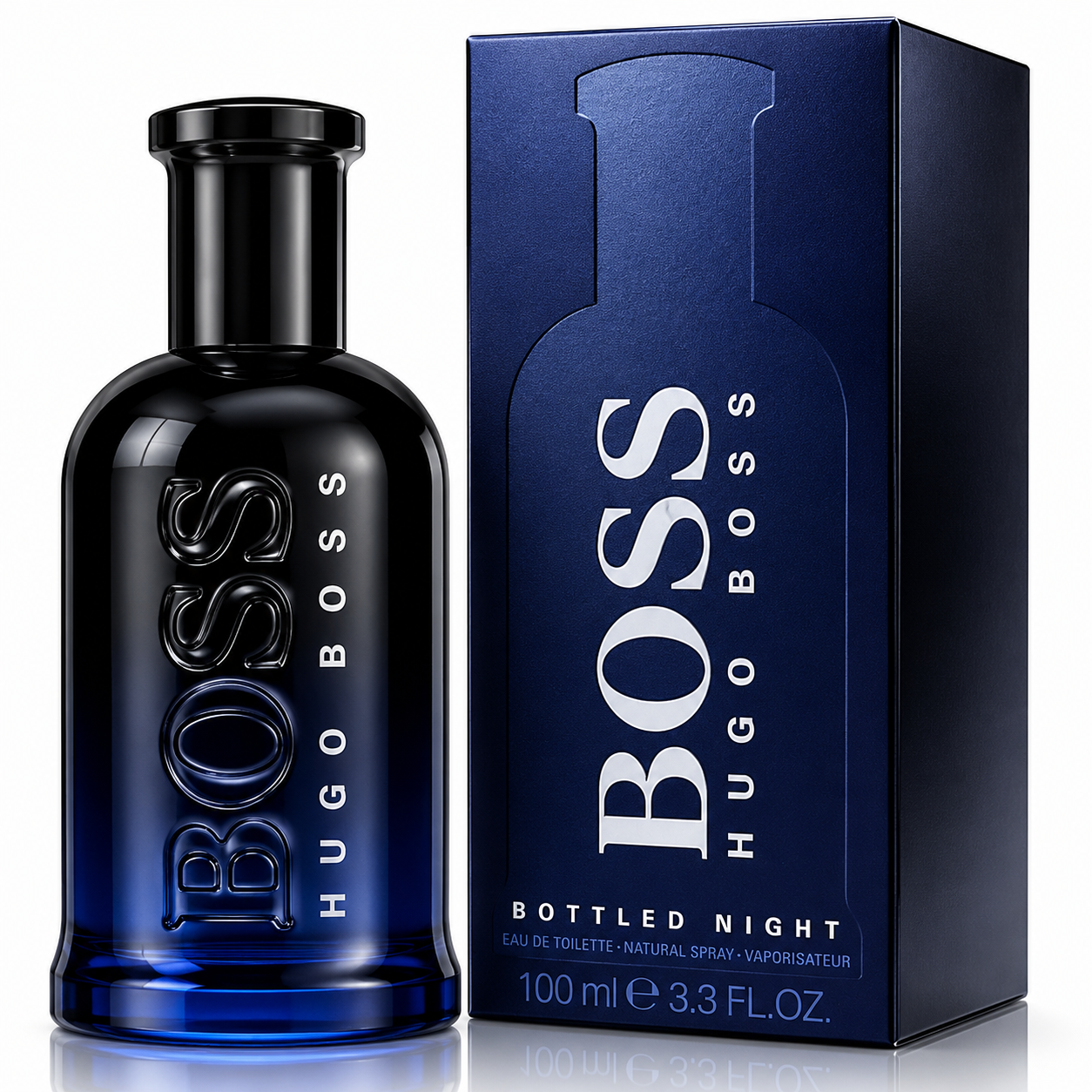 Hugo Boss Bottled Night perfume bottle
