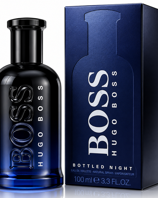 Hugo Boss Bottled Night perfume bottle