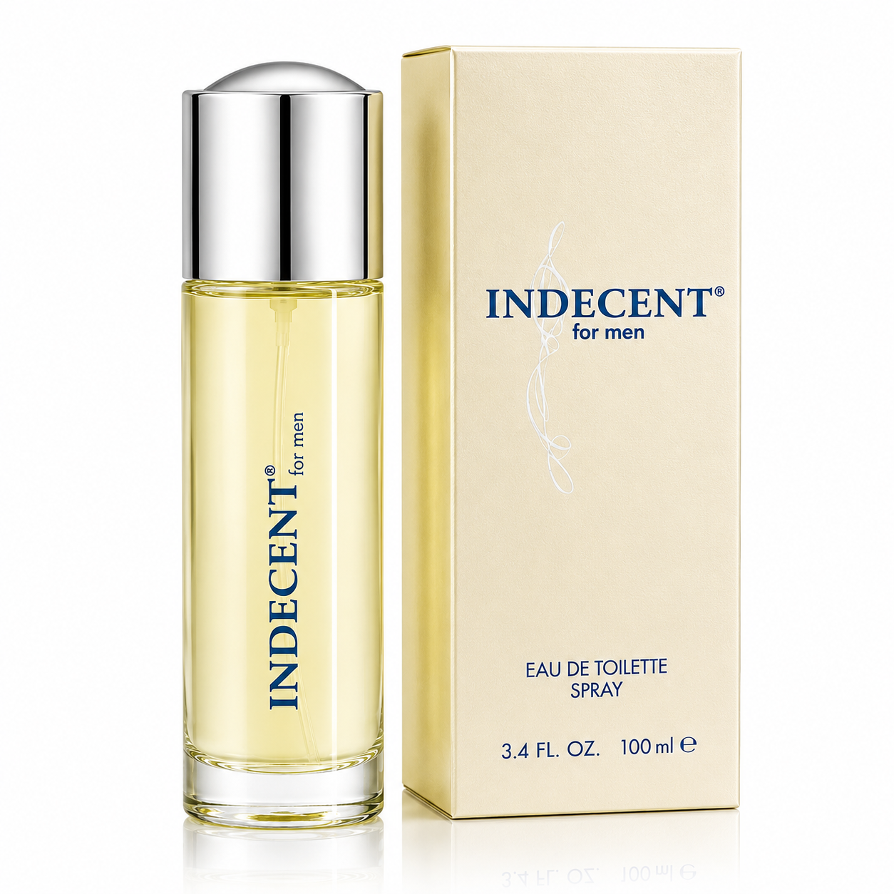 Indecent EDT Spray 3.4 oz for Men