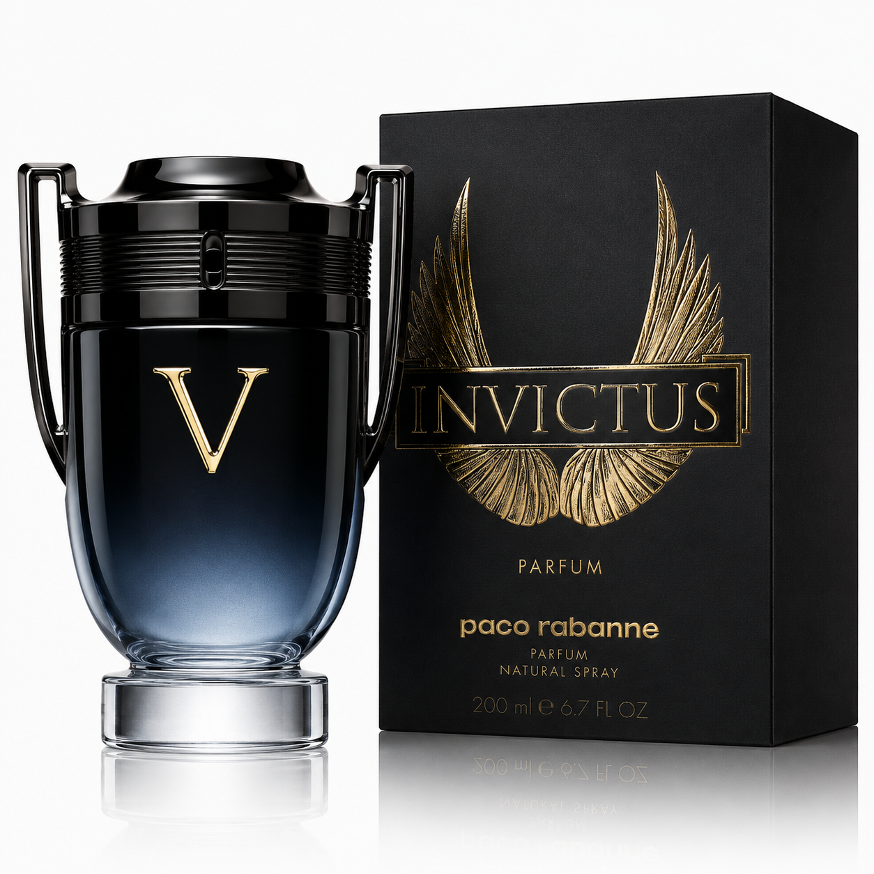 Invictus Parfum by Paco Rabanne for Men 6.7 Oz