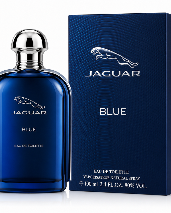 Jaguar Blue Eau de Toilette for Men 3.4 Oz 