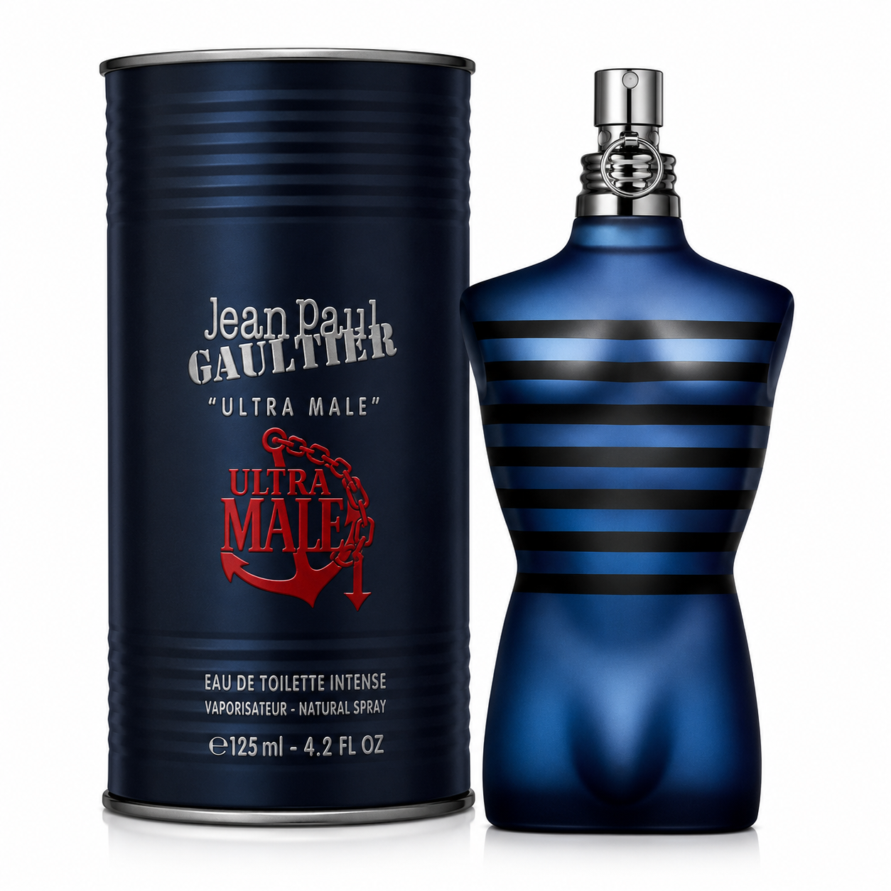 Jean Paul Gaultier Ultra Male Intense Eau de Toilette for Men 4.2 Oz