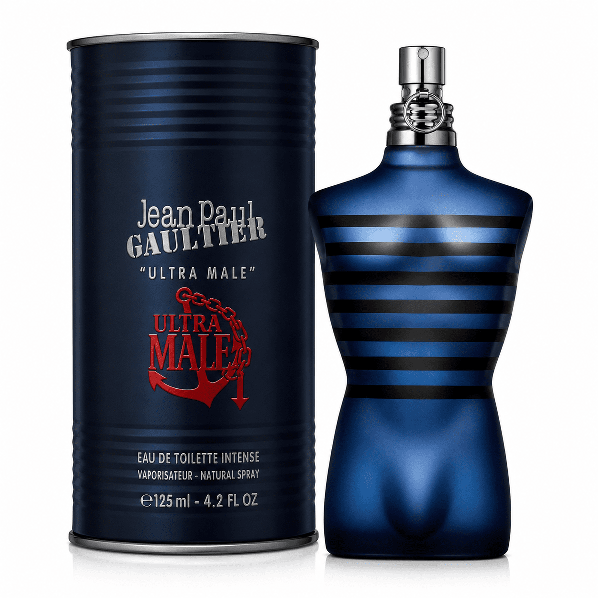 Jean Paul Gaultier Ultra Male Intense Eau de Toilette for Men 4.2 Oz