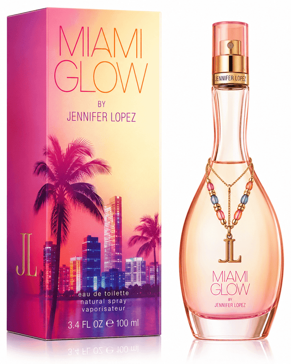 Jennifer Lopez Miami Glow Eau de Toilette for Women 3.4 Oz