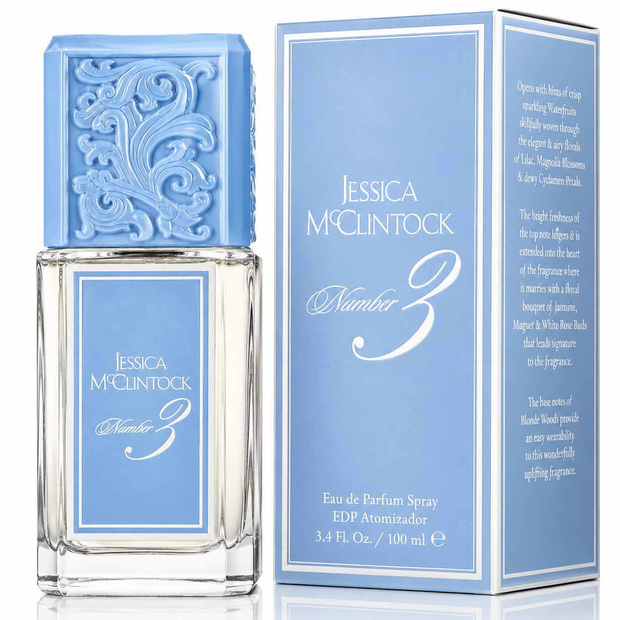 Jessica McClintock No. 3 Eau de Parfum EDP Spray for Women