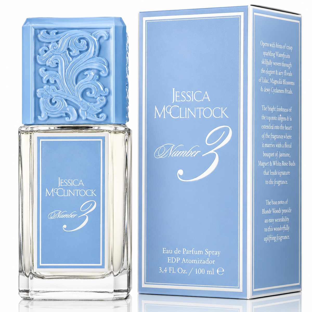 Jessica McClintock No. 3 Eau de Parfum EDP Spray for Women