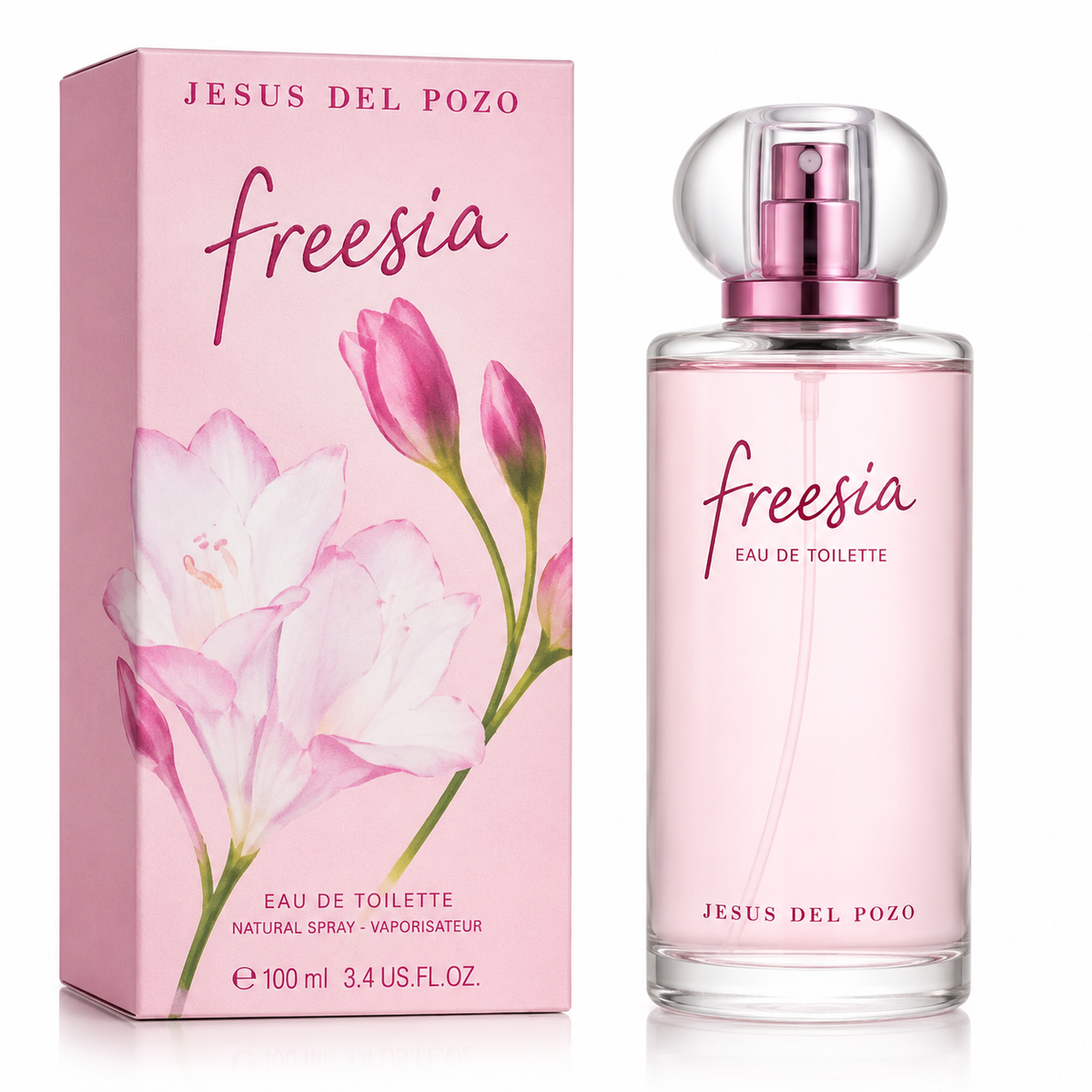 Jesus del Pozo Freesia Eau de Toilette Spray for Women 3.4 Oz 