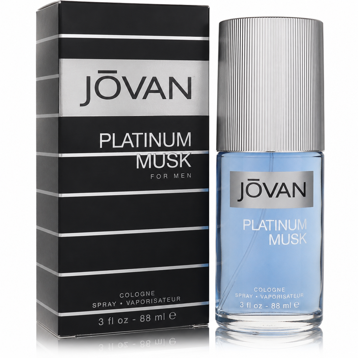 Jovan Platinum Musk Cologne Spray 3.0 oz 88 ml for Men