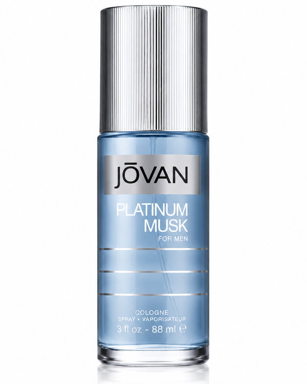 Jovan Platinum Musk Cologne Spray 3.0 oz 88 ml for Men