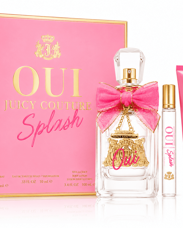 Juicy Couture Oui Splash Fragrance 3-Piece Gift Set for Women