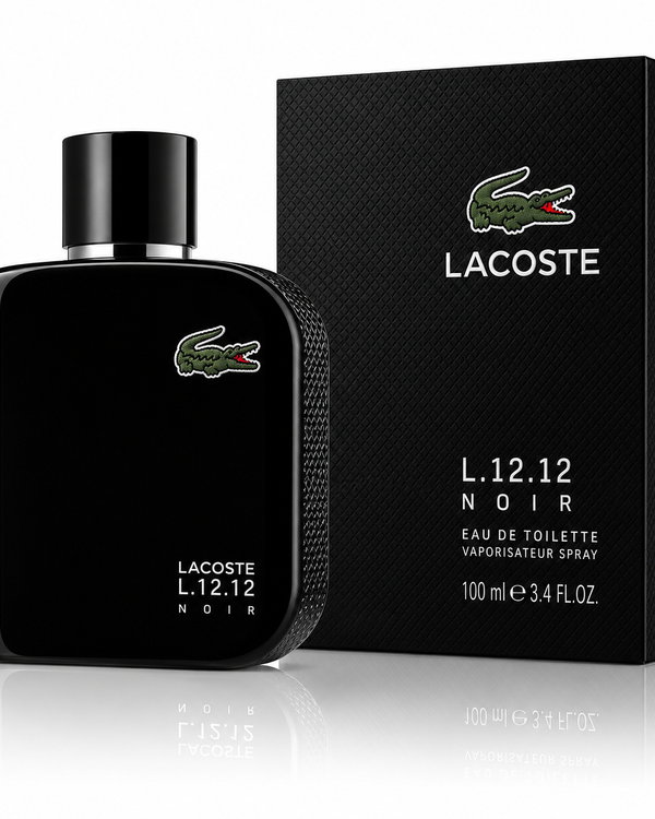 Lacoste L.12.12 Noir EDT Spray 3.4 oz for Men 