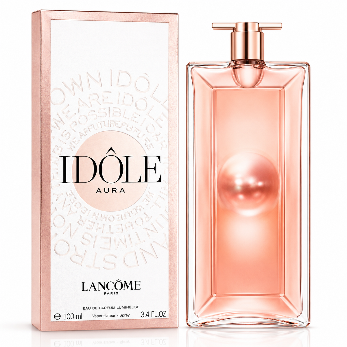 Lancôme Idôle Aura Eau de Parfum EDP Spray 3.4 oz 100 ml for Women