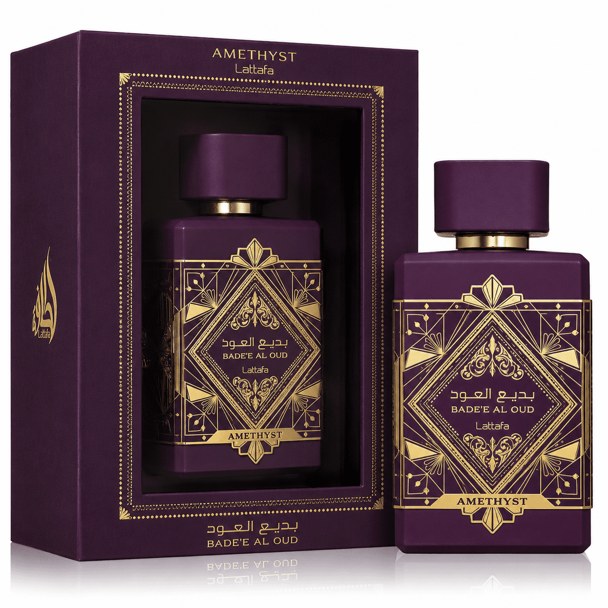 Lattafa Bade’e Al Oud Amethyst EDP Unisex 3.4 Oz