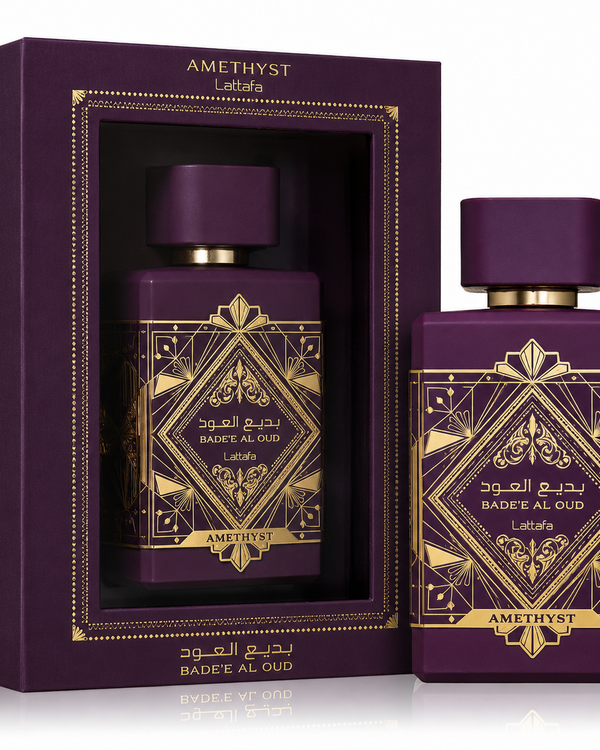 Lattafa Bade’e Al Oud Amethyst EDP Unisex 3.4 Oz