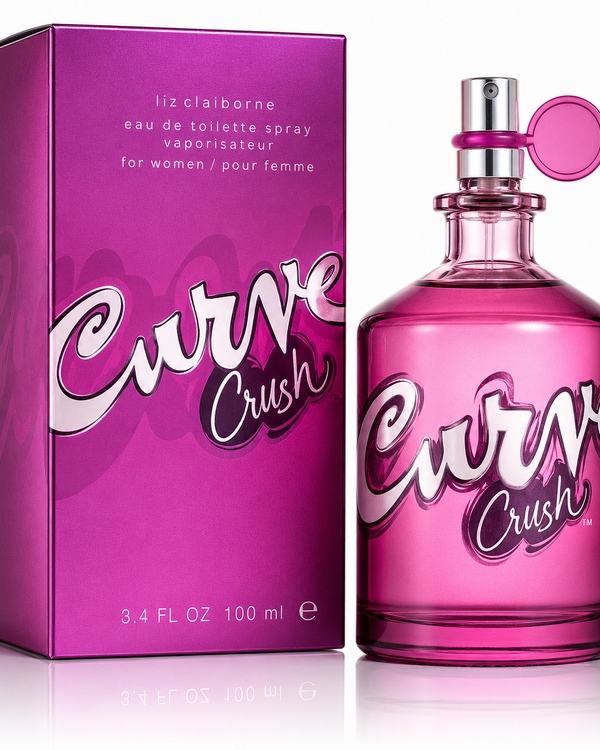 Liz Claiborne Curve Crush EDT for Women 3.4 Oz