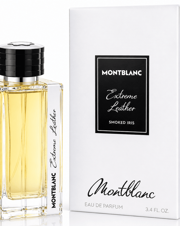 Mont Blanc Extreme Leather Smoke Iris Eau de Parfum Spray for Men