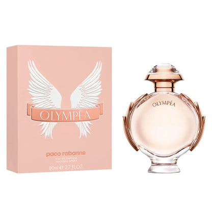 Olympea by Paco Rabanne Eau de Parfum Spray for Women 2.7 Oz – Sensual Floral Oriental Luxury Perfume