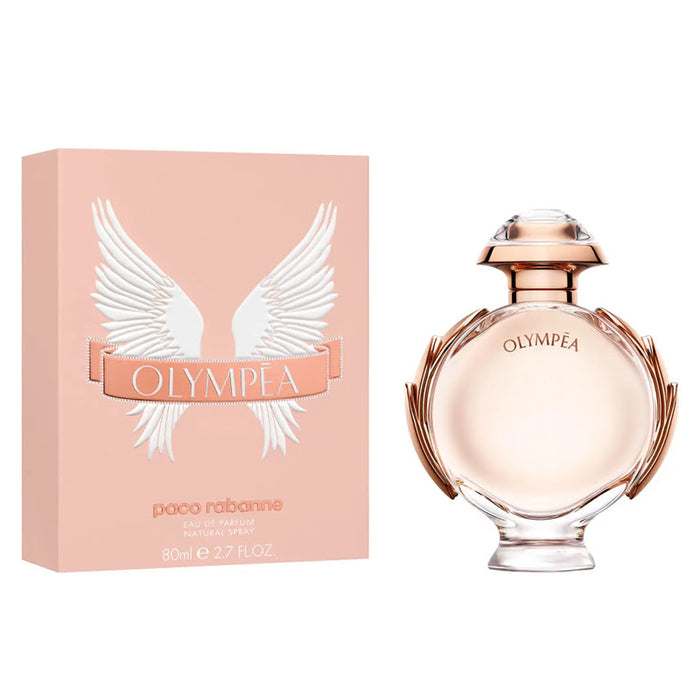 Olympea by Paco Rabanne Eau de Parfum Spray for Women 2.7 Oz – Sensual Floral Oriental Luxury Perfume