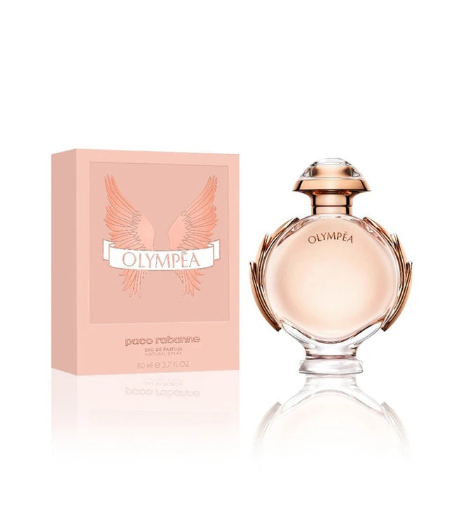 Olympea by Paco Rabanne Eau de Parfum Spray for Women 2.7 Oz – Sensual Floral Oriental Luxury Perfume