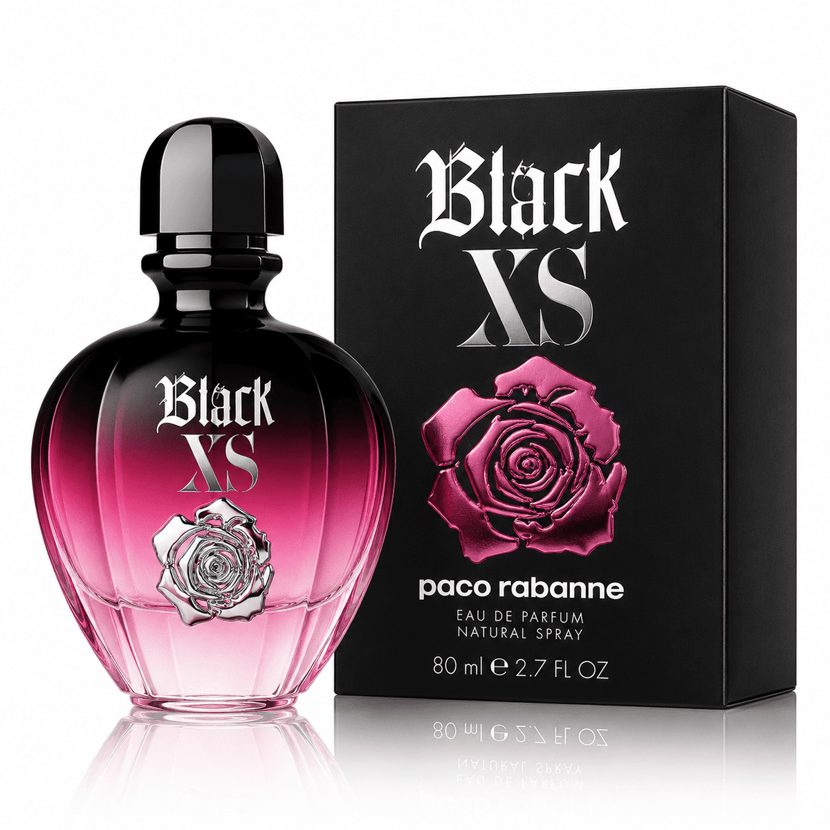 Paco Rabanne Black XS EDP for Women 2.7 Oz
