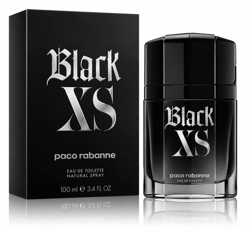 Paco Rabanne Black XS EDT for Men 3.4 Oz