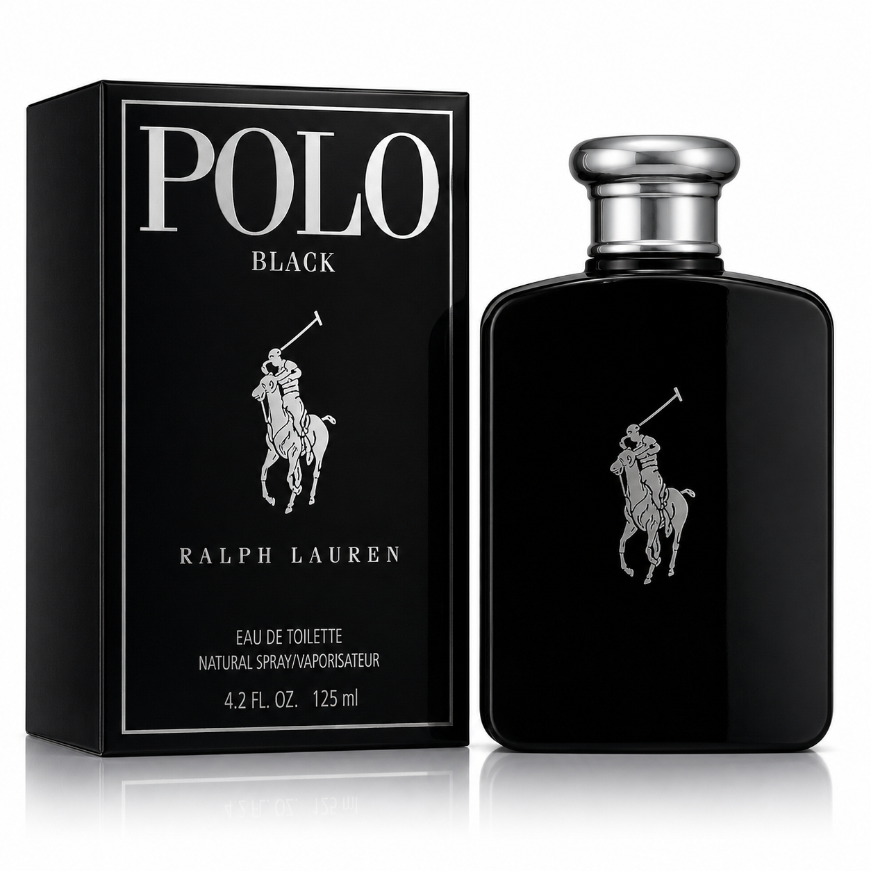 Polo Black by Ralph Lauren EDT Spray for Men 4.2 Oz