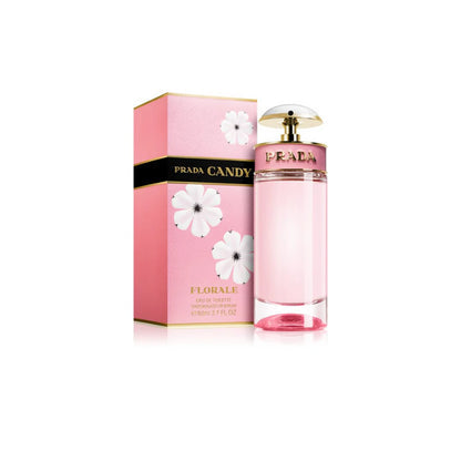 Candy Florale by Prada Eau de Toilette Spray for Women 2.7 Oz – Fresh Floral Gourmand Perfume