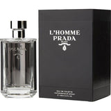 L’Homme L’Eau by Prada EDT Spray for Men 3.4 Oz – Fresh Iris Woody Luxury Cologne