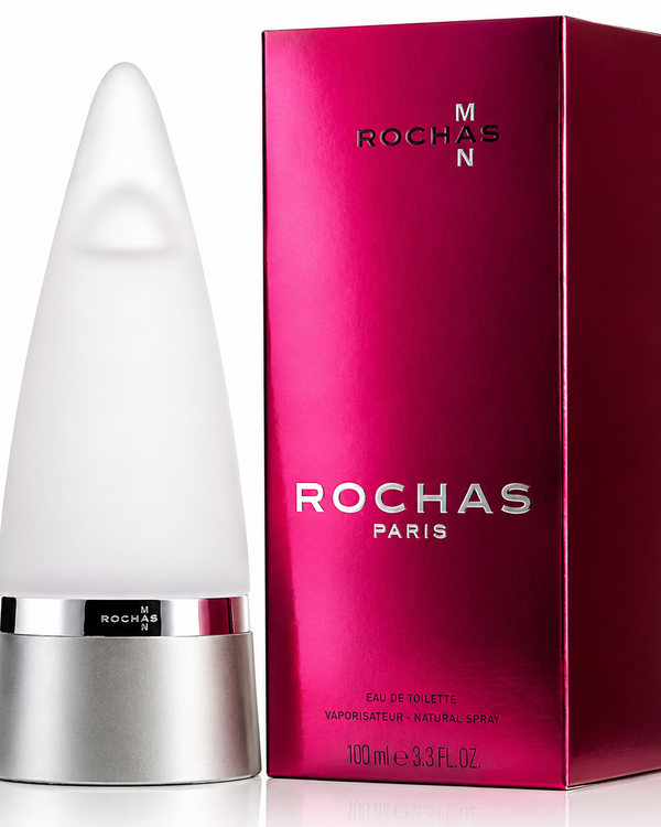 Rochas Man EDT Spray for Men 3.4 Oz